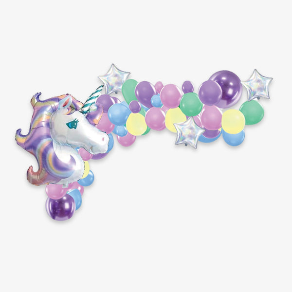Arche de ballon licorne