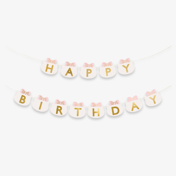 Guirlande anniversaire tĂȘtes de chat