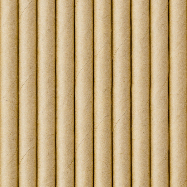 Paille en carton kraft