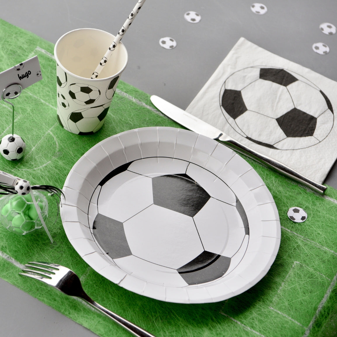 Assiette carton foot