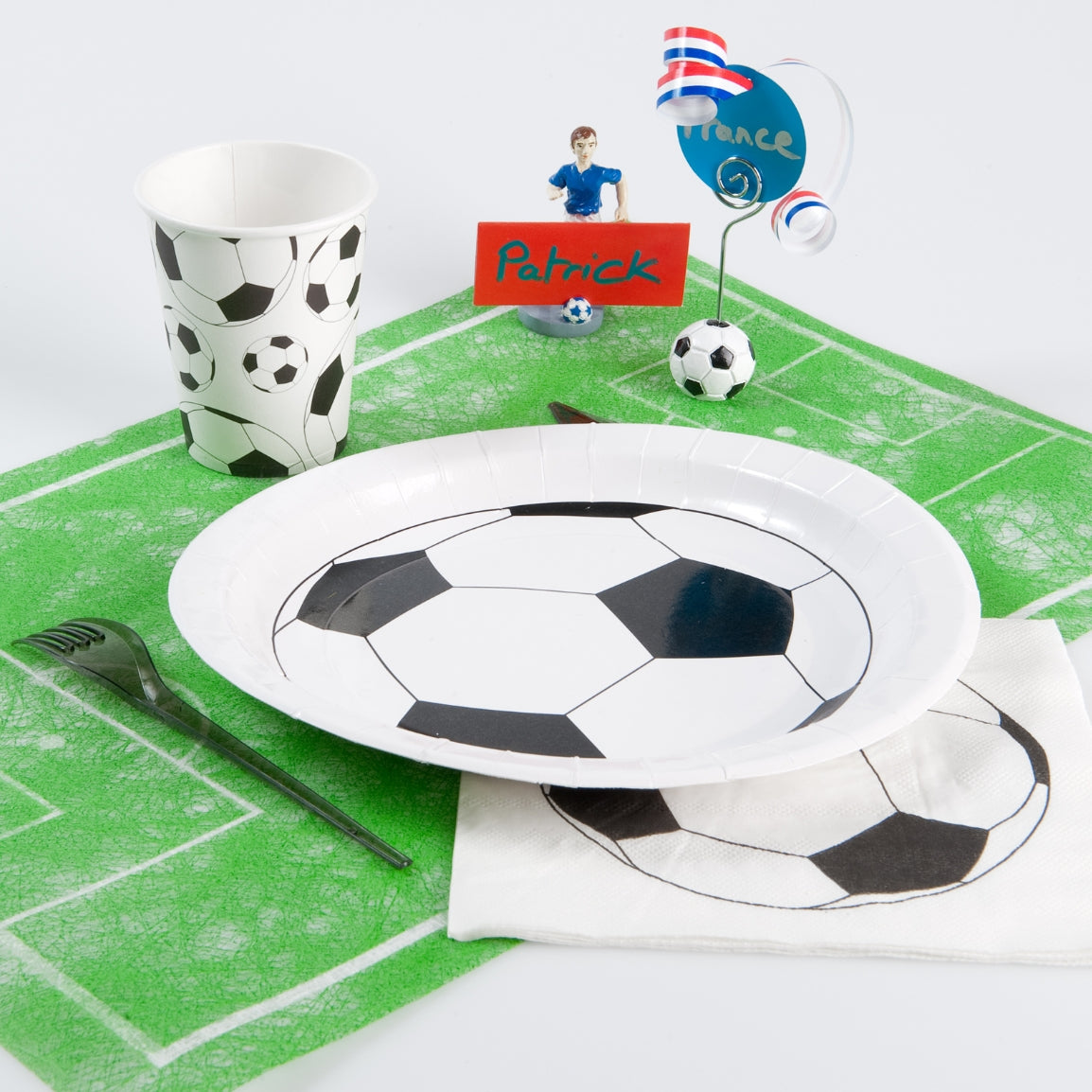 Assiette carton foot