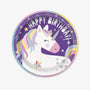 Assiette carton licorne