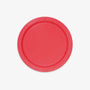 Assiette carton rouge