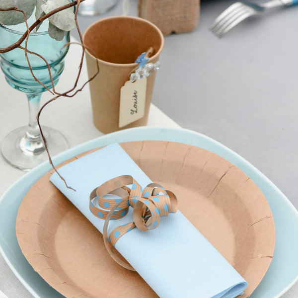 Assiette carton kraft