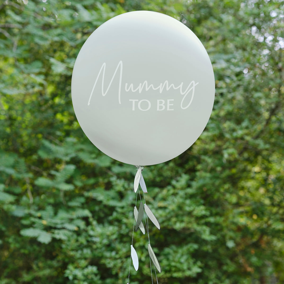 Ballon de baudruche géant sauge "Mummy to be"