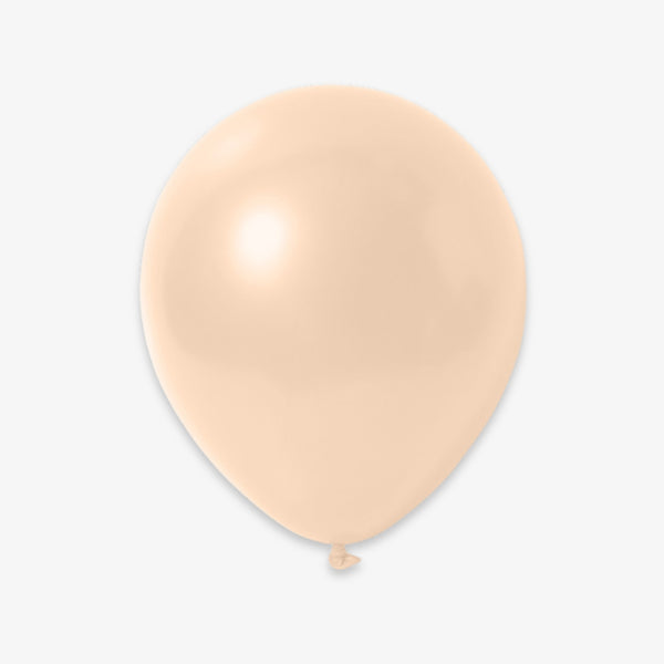 Ballon de baudruche x 8 - Crème