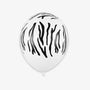 Ballon de baudruche x 6 - Zèbre