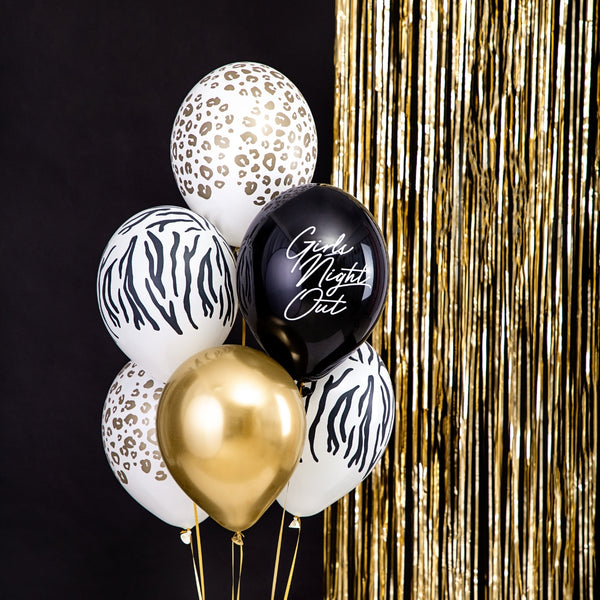 Ballon de baudruche x 6 - Zèbre