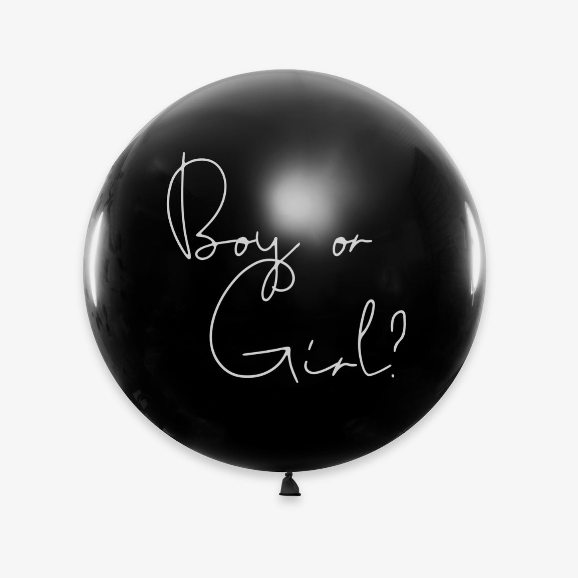 Ballon géant "Boy or Girl?" - Garçon