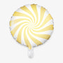 Ballon helium bonbon jaune