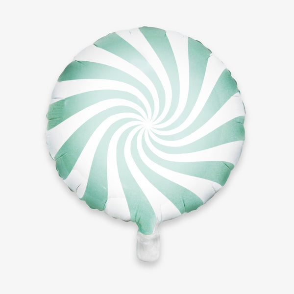 Ballon helium bonbon menthe