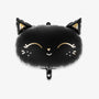 Ballon helium chat noir