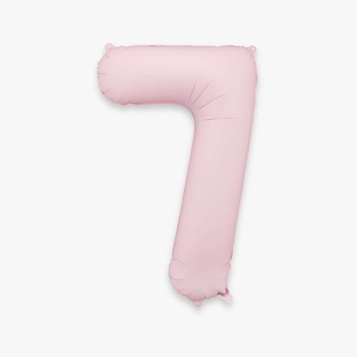 Ballon helium chiffre 86cm rose clair