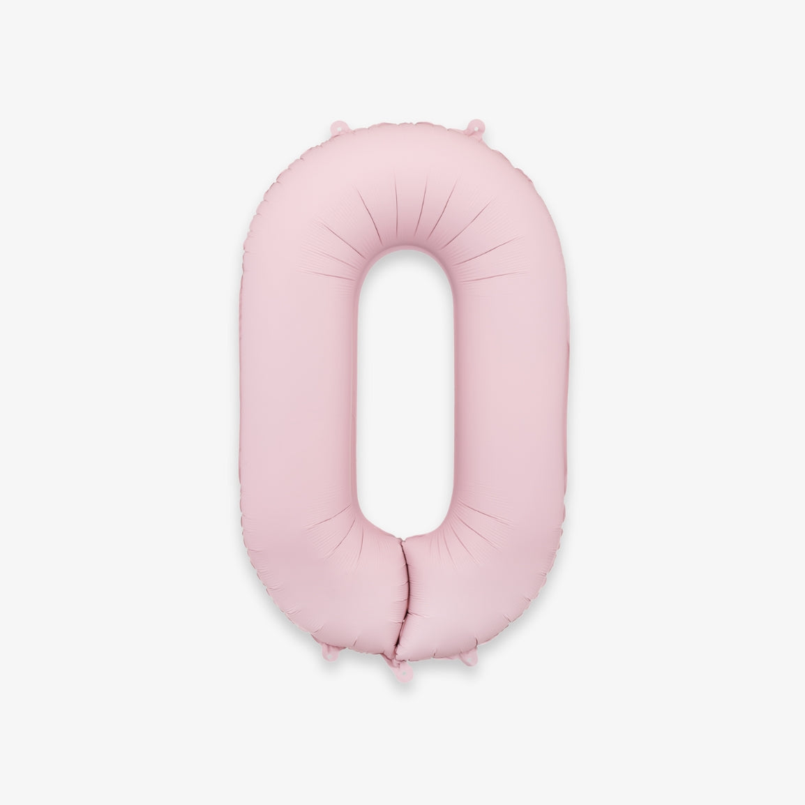 Ballon helium chiffre 86cm rose clair