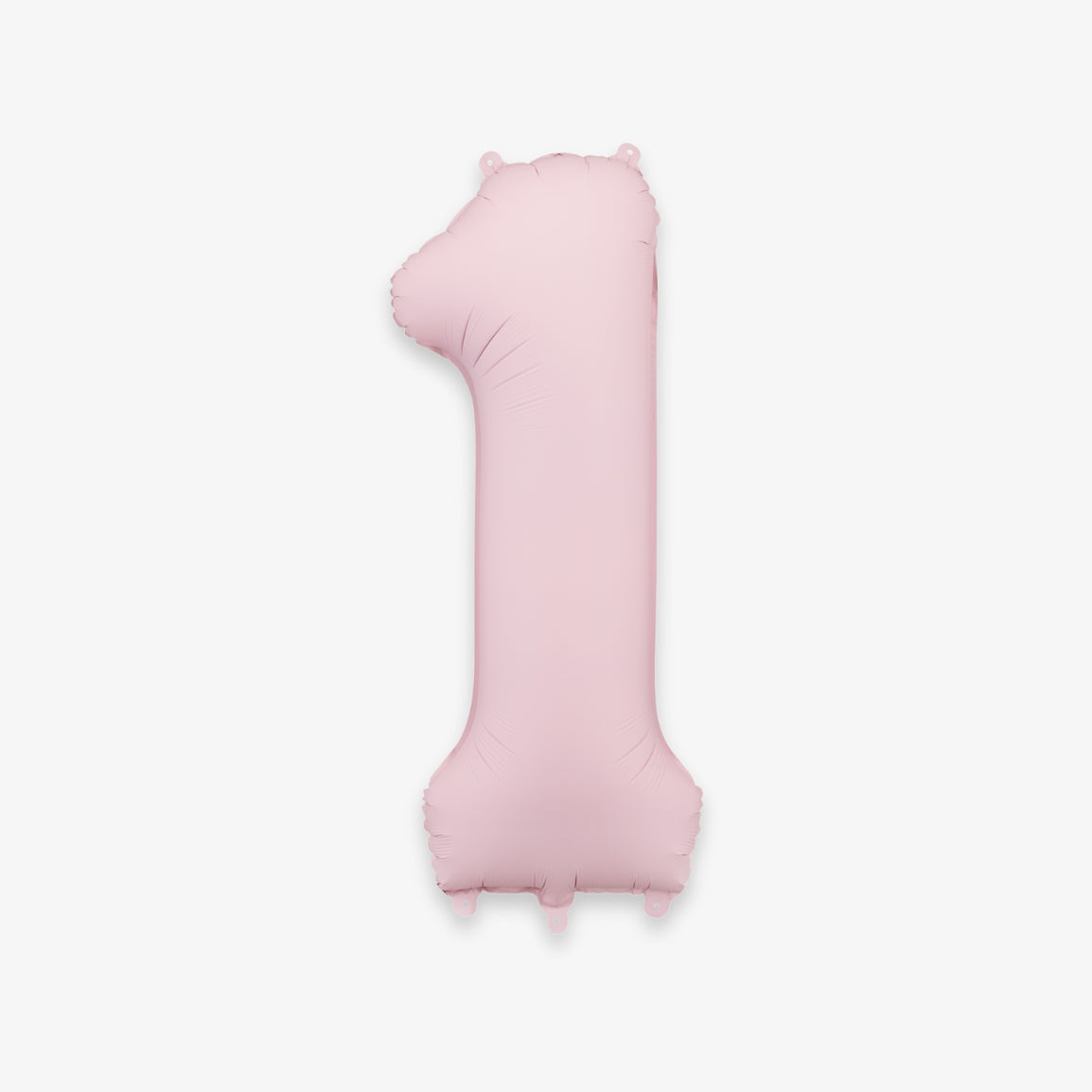 Ballon helium chiffre 86cm rose clair