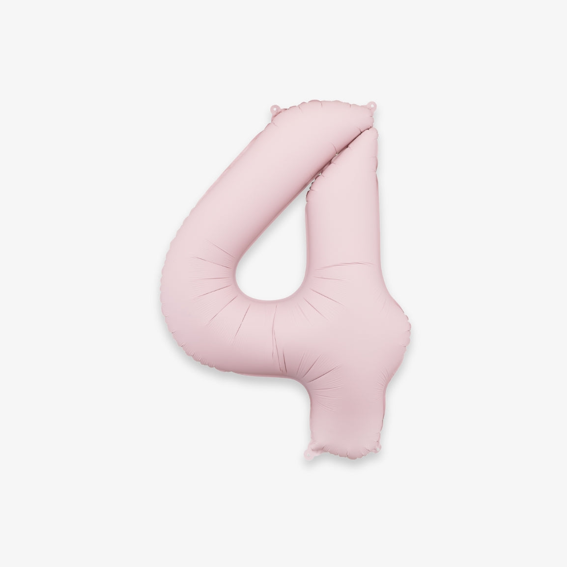Ballon helium chiffre 86cm rose clair
