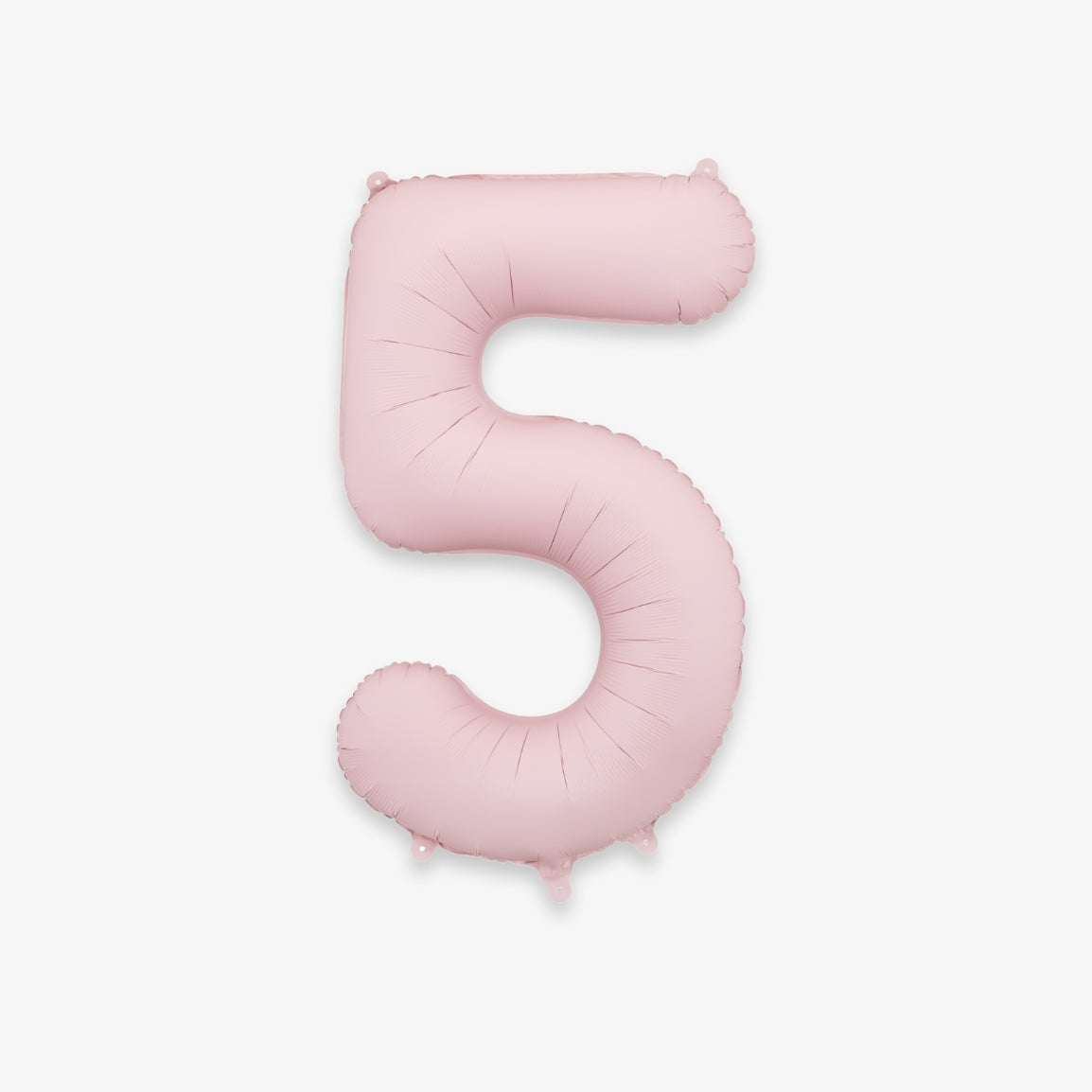 Ballon helium chiffre 86cm rose clair