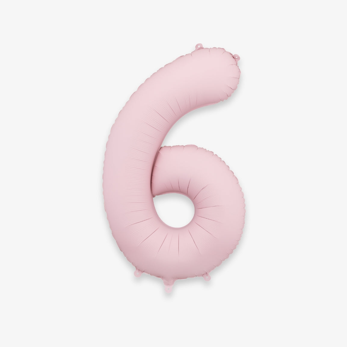 Ballon helium chiffre 86cm rose clair