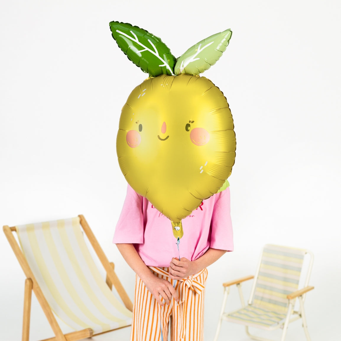 Ballon helium citron