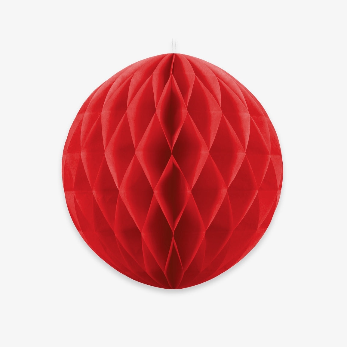 Boule alvéolée rouge