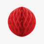 Boule alvéolée rouge