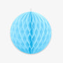Boule alvéolée turquoise
