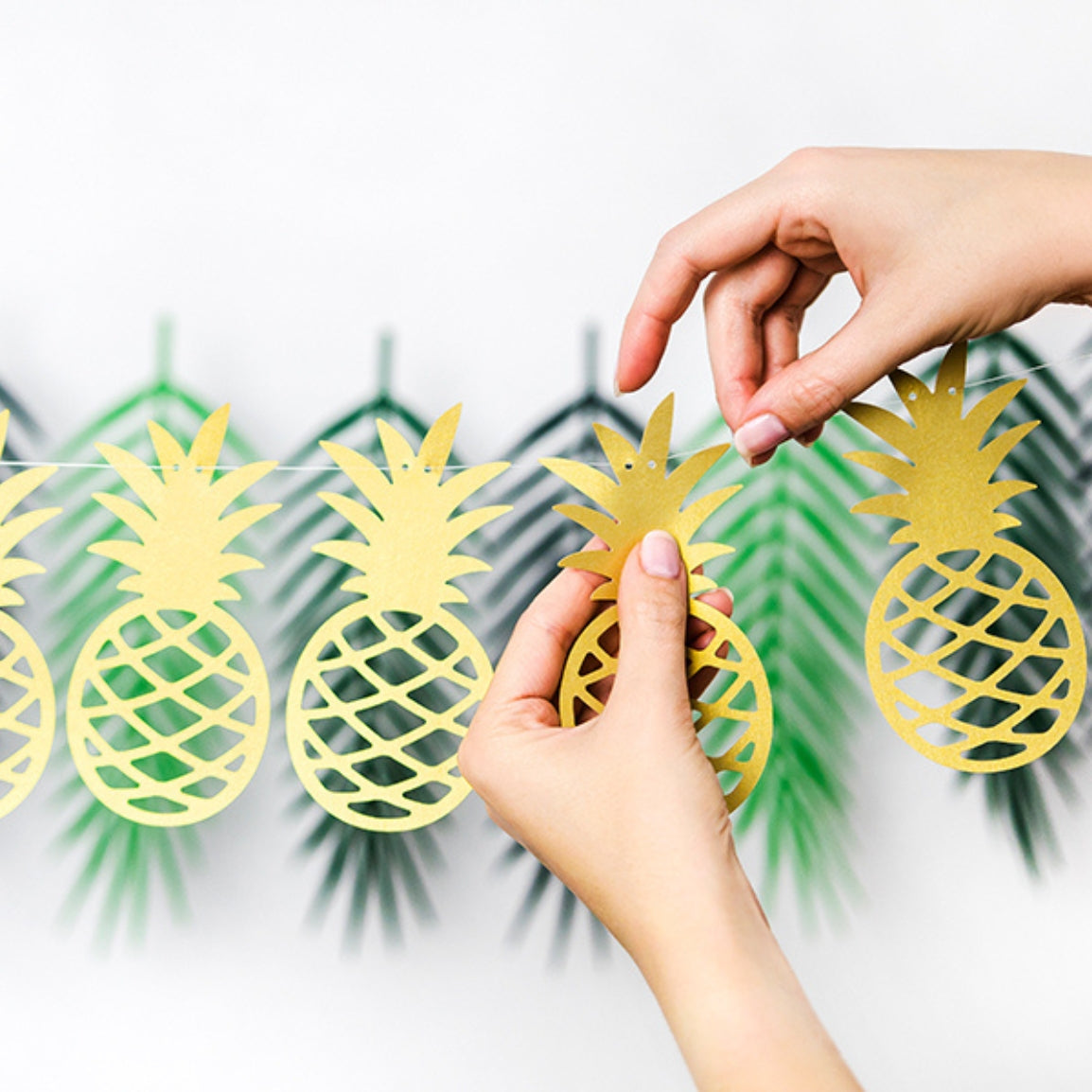Guirlande anniversaire ananas