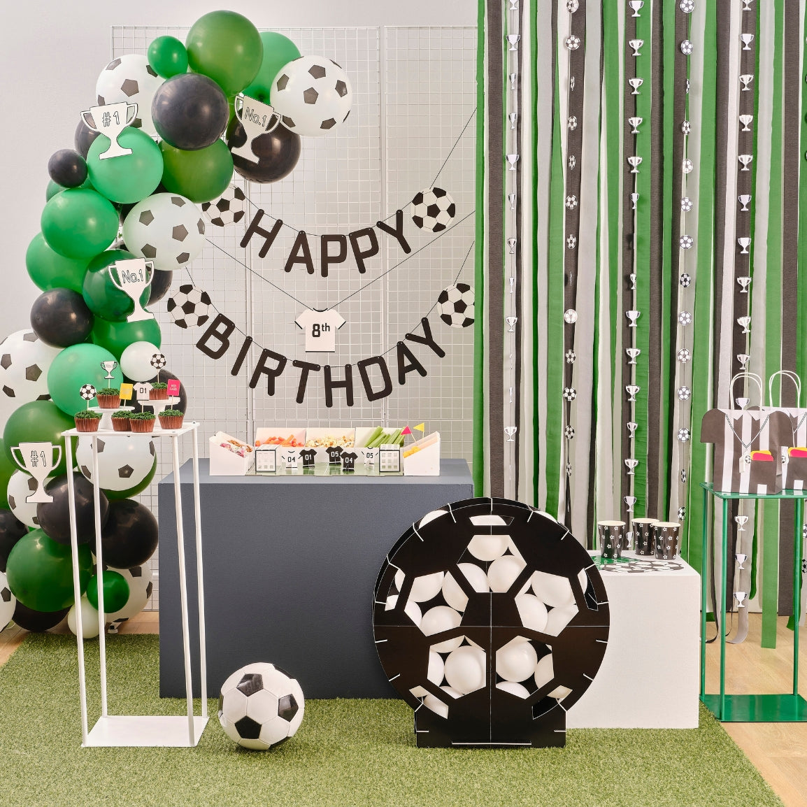 Guirlande anniversaire personnalisable foot