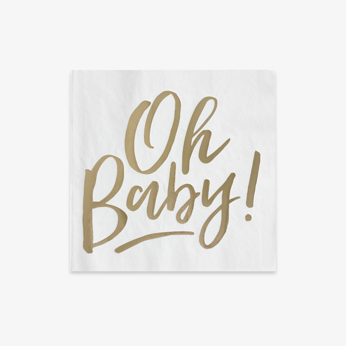 Serviette en papier Oh Baby or