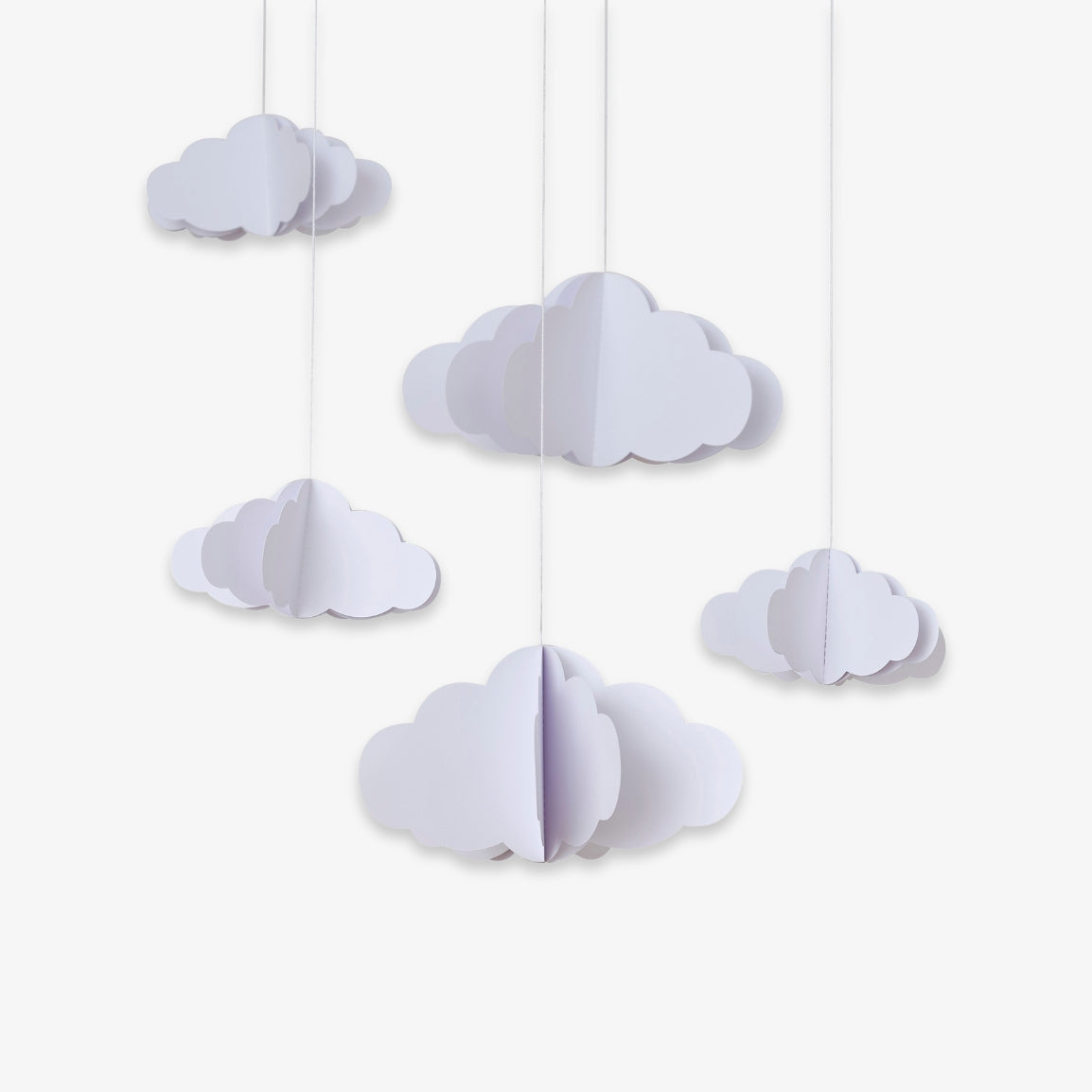 Suspensions nuages 3D